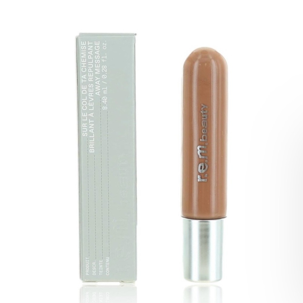 r.e.m. beauty On Your Collar Plumping Lipgloss in shade Away Message